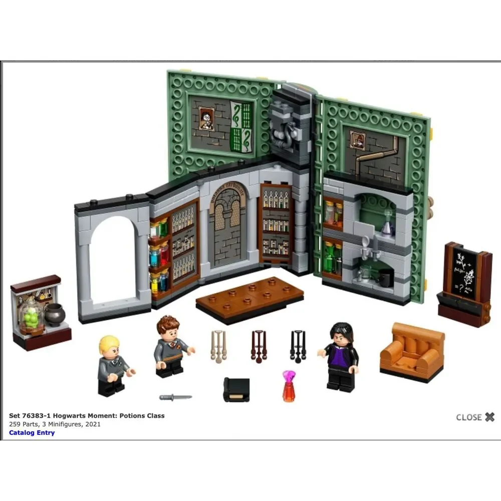 76383 Hogwarts Moment: Potions Class Lego Set